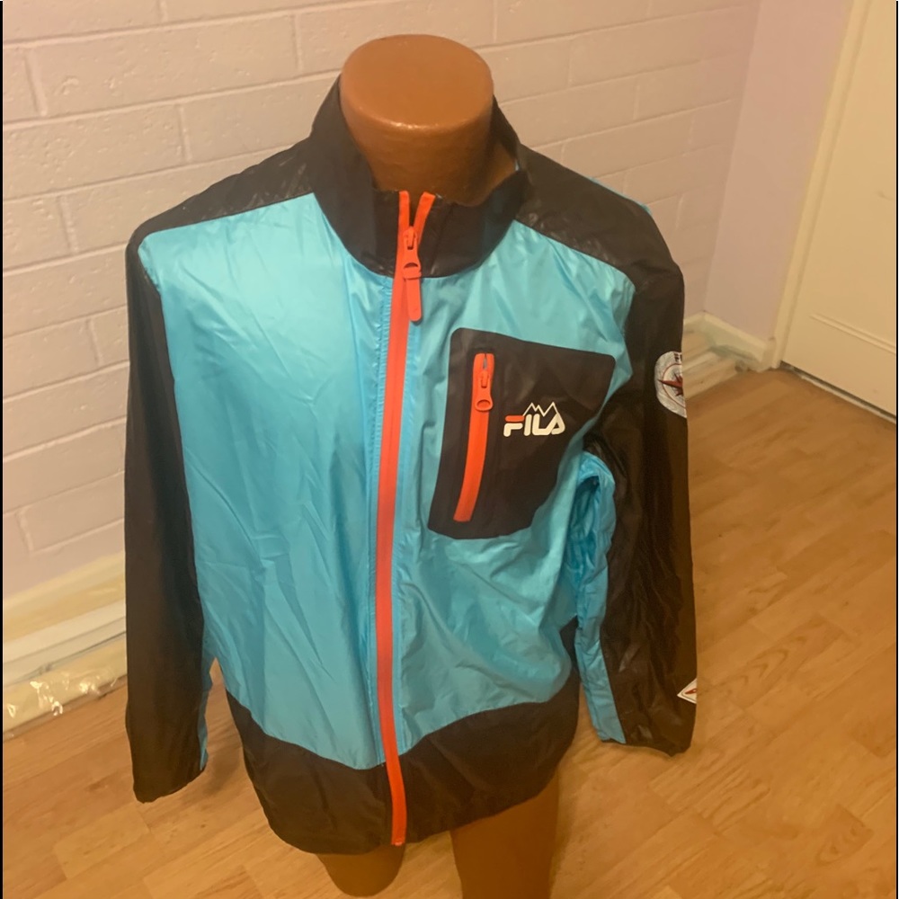 Men’s Fila Pinnacle Colorblock Windbreaker XLarge